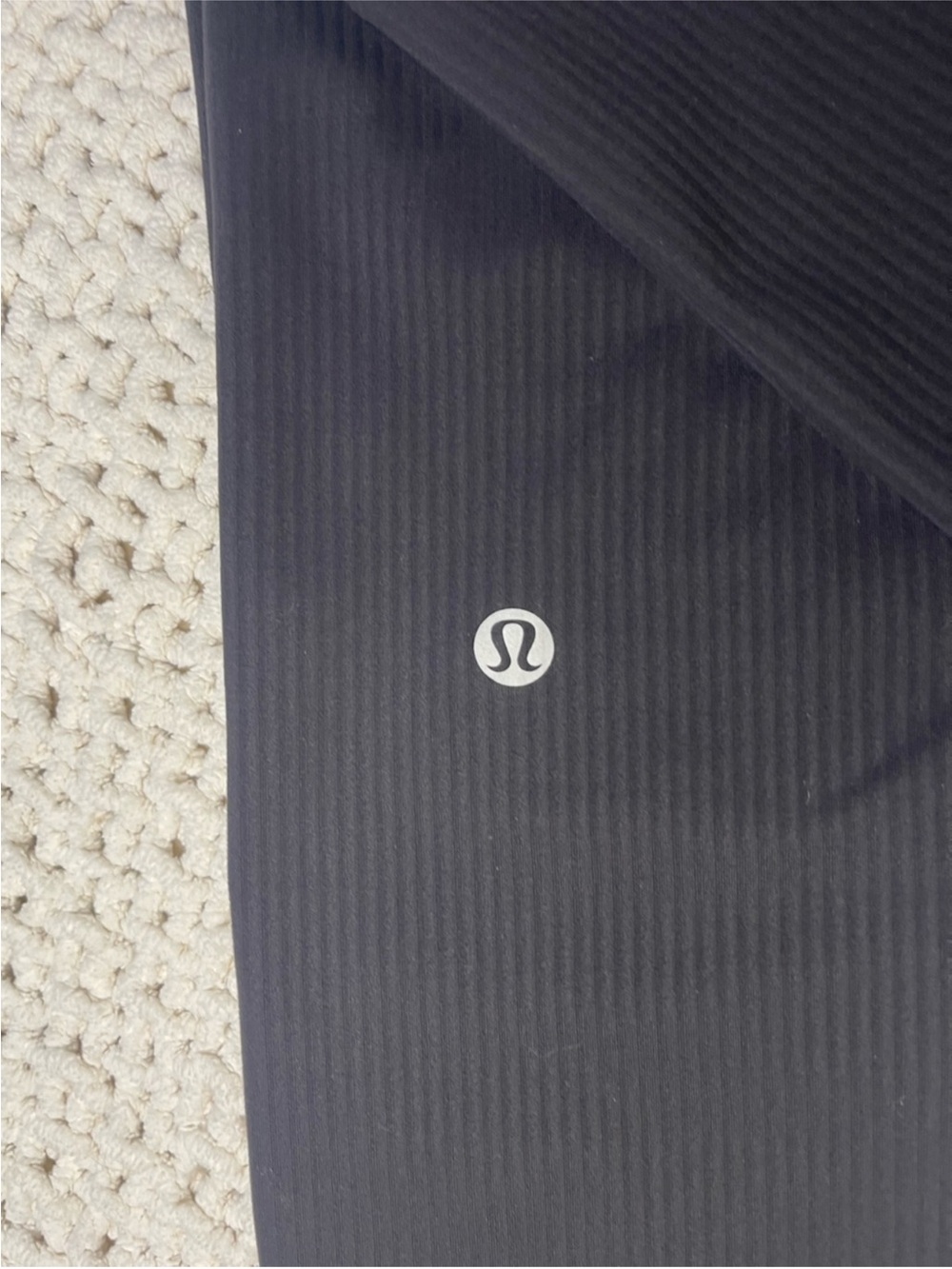 lululemon Wunder Train High-Rise Ribbed Tight 28" Black Leggings Size 4 - Picture 7 of 9